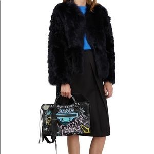 Balenciaga City Graffiti Handbag